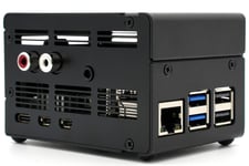 KKSB Højt Case til Raspberry Pi DAC+ og DAC Pro