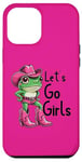 iPhone 12 Pro Max Let's Go Girls Western Cowgirl Tees, Cool Bachelorette Party Case