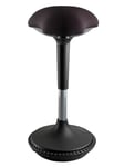 Unilux Moove Stool black Jakkara - ABS-muovi