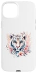 Coque pour iPhone 15 Plus Tigre blanc