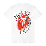 The Rolling Stones Hackney Diamonds Prism Tongue T-Shirt white