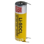 Rs Pro - Pile aa 3.6V Lithium Thionyle Chloride, 2.4Ah ( Prix pour 1 )