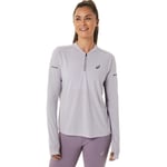 Asics Metarun Half-Zip LS Top Lila - Handla nu på Loparshop.se!