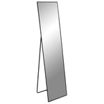 Alexandra House Living Miroir sur Pied Noir 6 x 136 x 36 cm