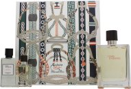 Hermes Terre D'Hermes Gift Set 100ml EDT + 12.5ml EDT + 40ml Aftershave Lotion