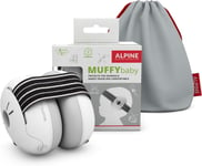 Muffy Baby Casque Anti Bruit Bébé : Protection Auditive Pour Bébés et Tout-Petits Jusqu'à 36 Mois Certifié CE Améliore le Sommeil Pendant les Déplacements Réglable et Confortable Noir