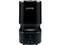 Gorenje | H08WB | Air Humidifier | Humidifier | 22 W | Water tank capacity 0.8 L | Suitable for rooms up to 15 m² | Ultrasonic technology | Black