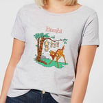 Disney Bambi Tilted Up Women's T-Shirt - Grey - 3XL