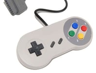 Super Controller SNES Ohjain Harmaa (ei original) SNES