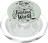 Magical Fairies and Dragons Amoureux de livres PopSockets PopGrip pour MagSafe