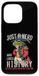 iPhone 13 Pro Napoleon Bonaparte Frog French History Case