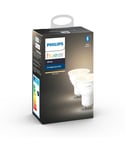 Philips Hue - Hue White 6W Bluetooth GU10 Pære 2 pcs. Hue