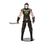 McFarlane Toys, DC Build-A 7-inch Rā's al Ghūl Action Figure with 22 Moving Parts, Collectible DC Batman Arkham City Video Game Figure with Stand Base and Unique Collectible Character Card – Ages 12+