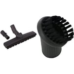 Rowenta ZR900401 Brosse Parquet Soft Care & Rowenta ZR900801 Brosse Ronde d'Ameublement