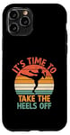 Coque pour iPhone 11 Pro It's Time To Take The Heels Of Kickboxing Kickboxer