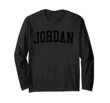 Jordan Black Varsity Long Sleeve T-Shirt