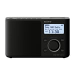 Sony XDR-S61 Dab/Fm bärbar radio, svart