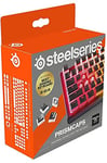 SteelSeries PrismCaps - Touches double shot style pudding - Thermoplastique PBT durable - Compatible avec la plupart des claviers mécaniques - Supports MX - Noir (Disposition britannique)