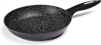 Zyliss Ultimate Non-Stick Frying Pan, 24cm/9.5in, Forged Aluminium, Black, 3X L