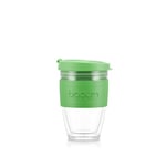 Bodum JOYCUP 11889-538S Mug à emporter double paroi, avec couvercle à vis, 0.25 l, plastique