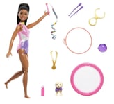 Barbie Brooklyn Gymnast Doll & Playset with Fashion doll Toy New with Box