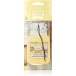 Yankee Candle Vanilla Cupcake hanging car air freshener I. 3 pc