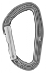 Petzl Djinn Carabiner Straight Gate Gray