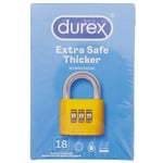 Préservatifs Durex Extra Safe, 18 pieces