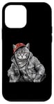 Coque pour iPhone 12 mini American Shorthair Cat Thug Cat Gangster Cat Gangster Life