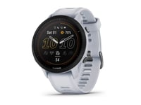 Garmin Forerunner 955 Solar - Sportklocka med rem - silikon - handledsstorlek: 130-220 mm - display 1.3" - 32 GB - Bluetooth, Wi-Fi, ANT+ - 53 g  - w