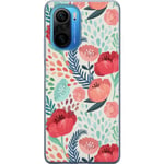 Xiaomi Poco F3 Transparent Mobilskal Flora