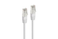 CABLE RJ45 CAT6 DROIT 10M BLANC