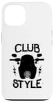 Coque pour iPhone 13 Moto Lover Club Style Moto Stunt Moto