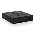 ICY DOCK flexiDOCK MB521SP-B, 2.5” SSD Dock SATA/SAS Mobile Rack for Ext 3.5” Ba