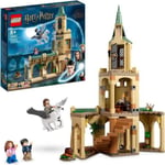 LEGO® 76401 Harry Potter Hogwarts Yard: Räddningen av Sirius, leksak och hippogriff minifigur med slott och kvastskaft Flerfärgad