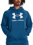 UA Rival Fleece Logo HD-BLU