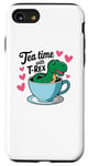 iPhone SE (2020) / 7 / 8 Tea Rex T-Rex Funny Tee For Tea Lovers Drinkers And Dinosaur Case