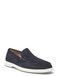 Sienne_Loaf_Sdvp_N Loafers Låga Skor Blue BOSS