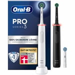 Oral-B Pro 3 3900 Duo Musta/ Valkoinen (760765)