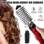 Hair Dryer Brush Auto-Rotating Hot Air Spin Curling Straightening Styling 3 In 1