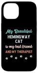 iPhone 14 Hemingway Polydactyl Cat Owner Lover Therapist And Friend Case