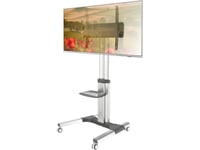 Techly Floor Stand With Shelf Trolley Tv Lcd/Led/Plasma 50-92Inch