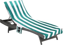 Serviette De Plage En Microfibre Pour Bain De Soleil Chaise Longue De Jardin,Housse De Protection Chaises Longues,Séchage Rapide Housse Chaise Longue Pour Piscines,Plages,Bronzage,Hôtels (Y02)