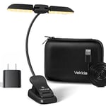 Vekkia Lampe de Lecture,14 LEDs Liseuse Lampe Clip Rechargeable,lampe livre 3 Modes de Luminosité x 3 Couleurs (Blanc/Chaud/Blanc Chaud),Lampe de Lecture pour Lire au Lit,Voyage