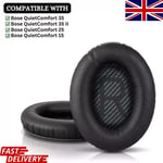 Bose Replacement Ear Pads Cushion Black QuietComfort 35 QC35 II QC25 QC15 Kit UK