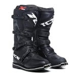 TCX - Men's Motocross Boot, Enduro Boot, Off-Road Boot with Microfibre Upper and Goodyear Construction Sole, Black