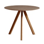 HAY CPH20 2.0 matbord o90 cm Lacquered walnut