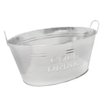 Drinks Cooler Ice Bucket Metal Wine Champagne Beer Bottle Party Tub Can Chiller