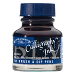 Winsor & Newton Calligraphy Ink, Transparent 30 ml Blue Black 034