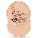 Rimmel London Stay Matte puuteri 14 g, 009 Amber